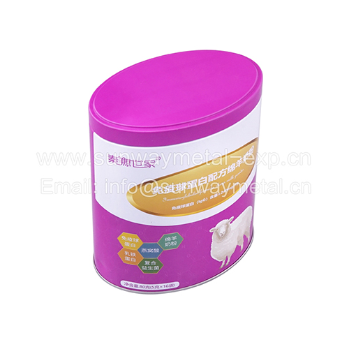  oval tin/milk powder tin