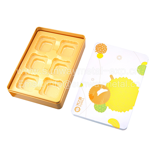  rectangle tin/cookies, chocolate tin