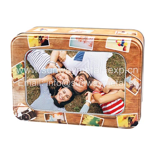  rectangle tin/photo frame gift box
